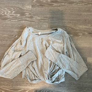Free people long sleeve workout top